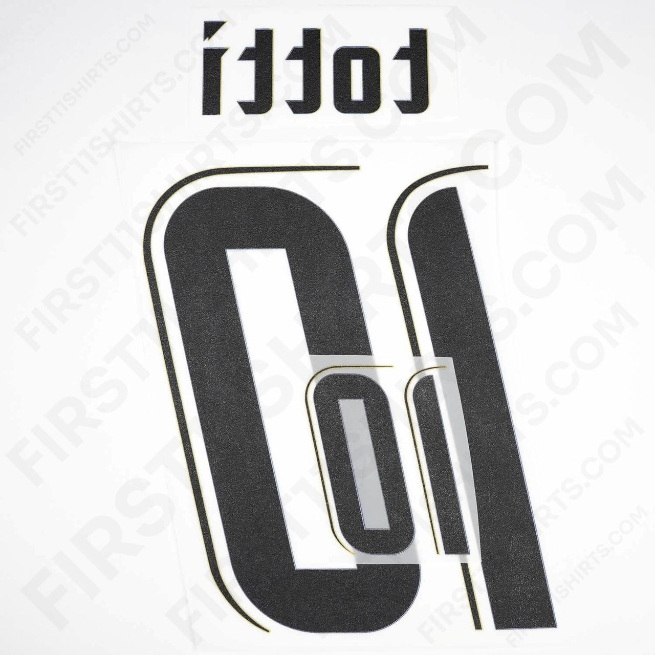 2006/7 Italy Away Name Set Totti 10 (Repro)