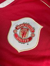 2006/7 Manchester United Ronaldo #7 Home Shirt L/S (M)