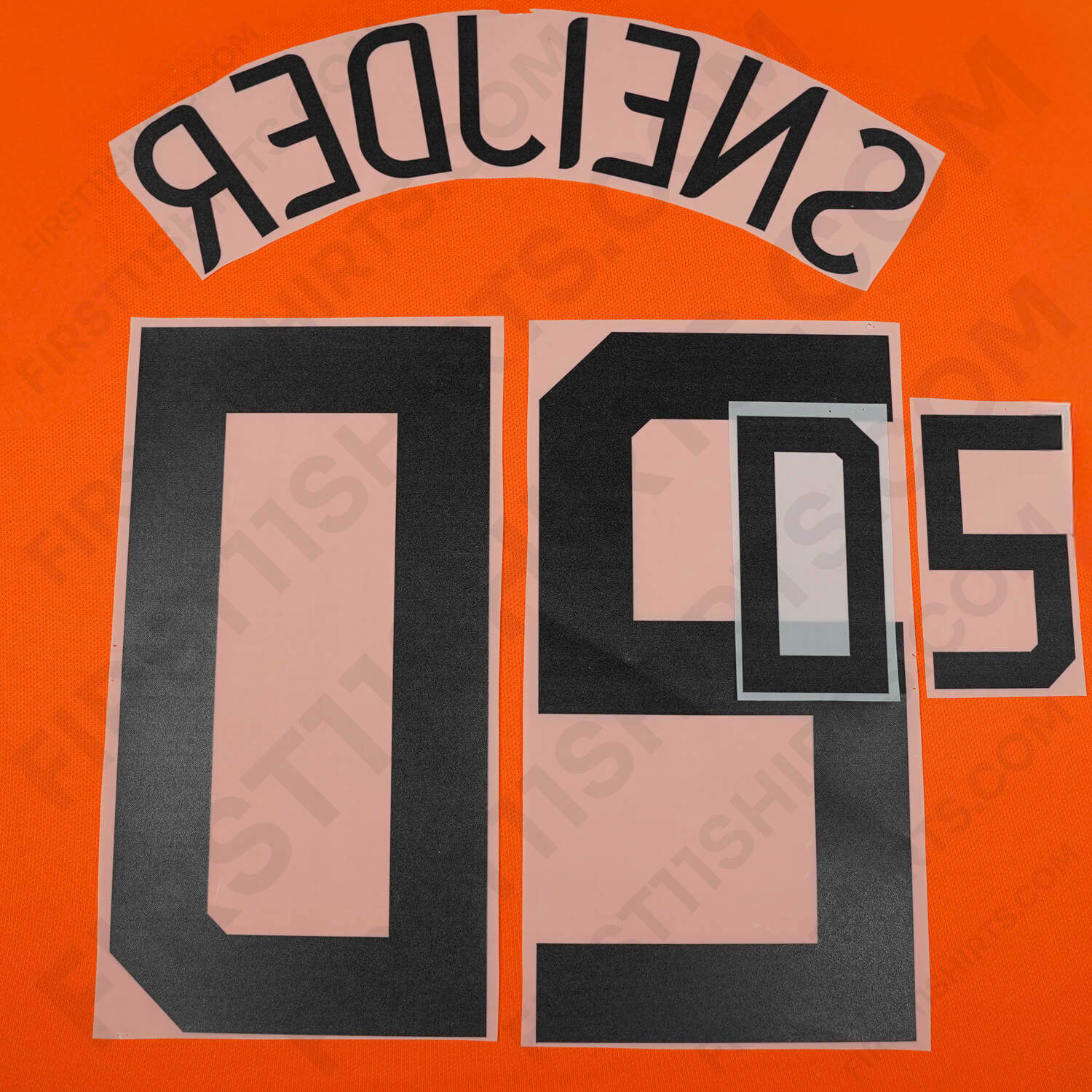 2006/7 Netherlands Home Name Set Sneijder 20 (Repro)