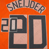 2006/7 Netherlands Home Name Set Sneijder #20 (Repro)