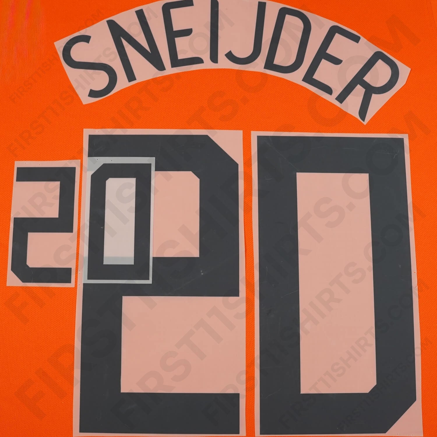 2006/7 Netherlands Home Name Set Sneijder 20 (Repro)