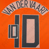 2006/7 Netherlands Home Name Set Van der Vaart #10 (Repro)