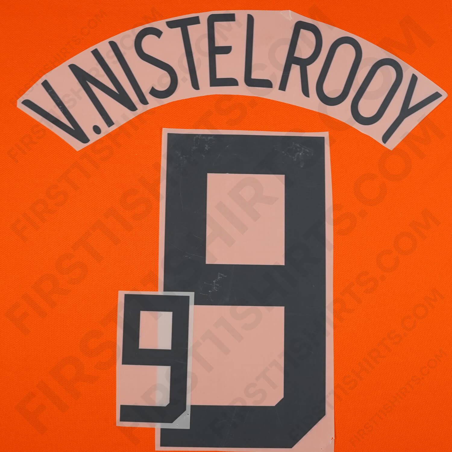 2006/7 Netherlands Home Name Set V.Nistelrooy 9 (Repro)