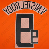 2006/7 Netherlands Home Name Set V.Nistelrooy 9 (Repro)