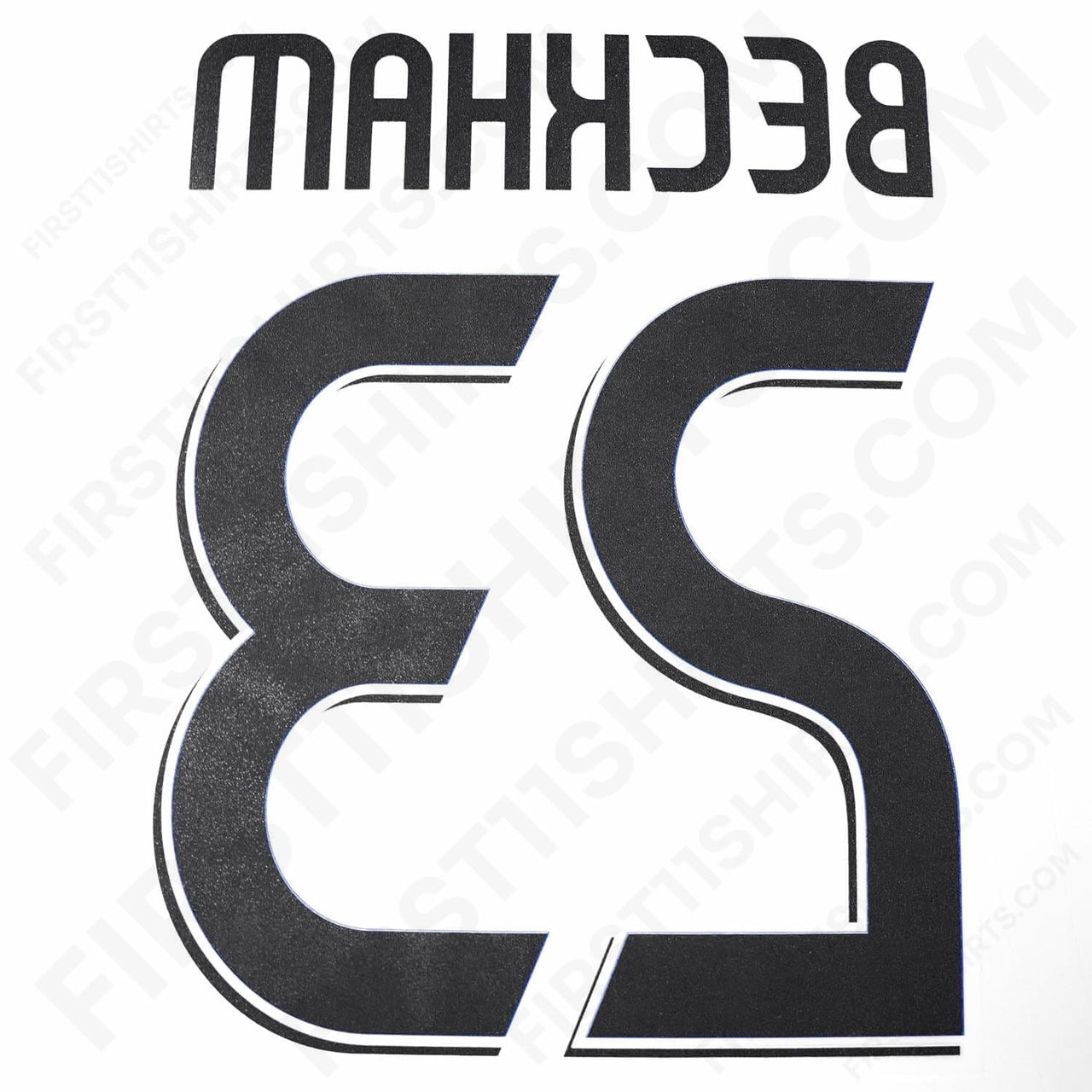 2006/7 Real Madrid Home Name Set Beckham 23 (Repro)