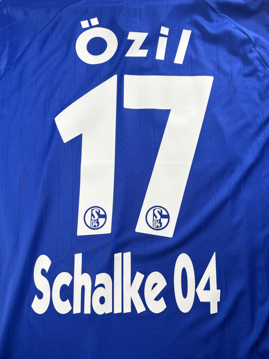 2006/7 Schalke Ozil #17 Home Shirt (XL)