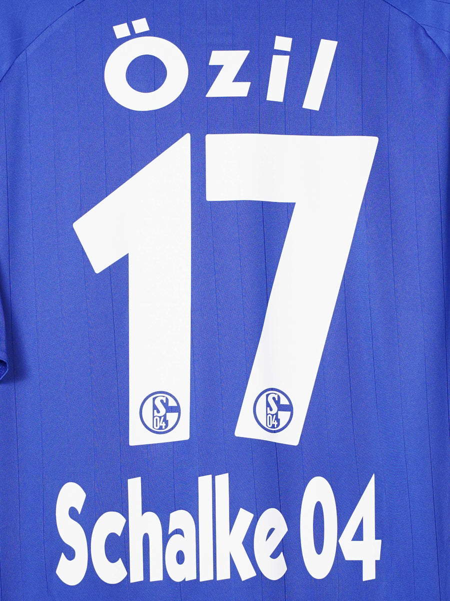 2006/7 Schalke Ozil #17 Home Shirt (XL)