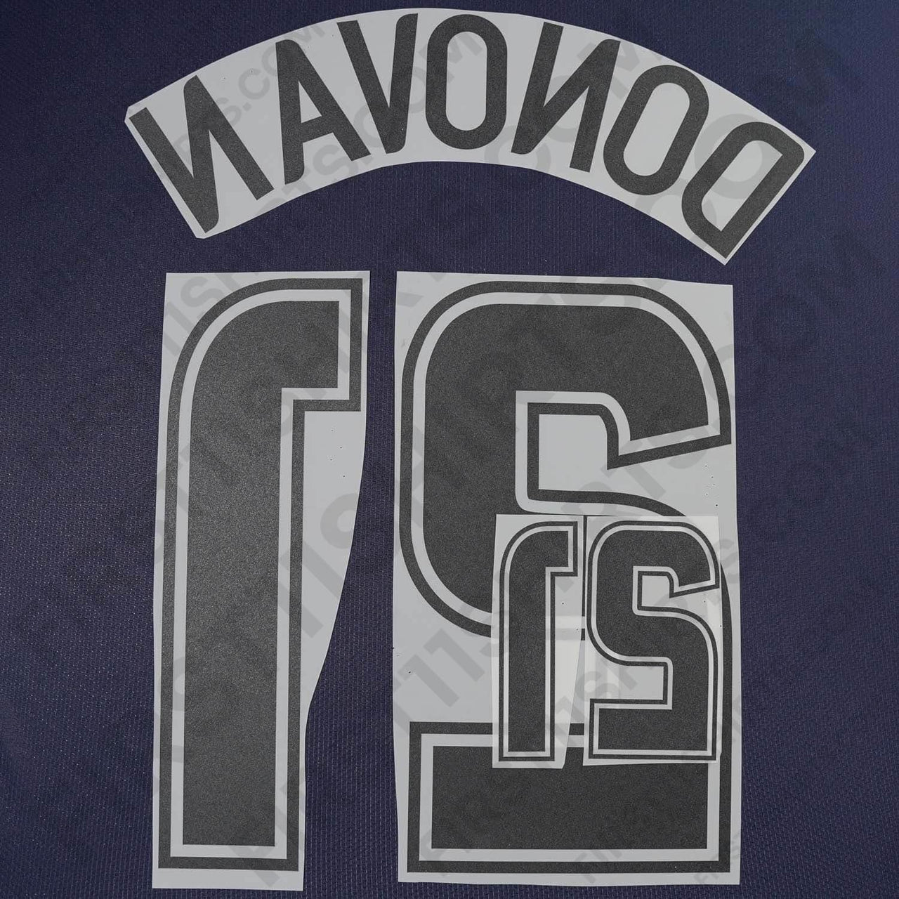 2006/7 USA Away Name Set Donovan 21 (Repro)