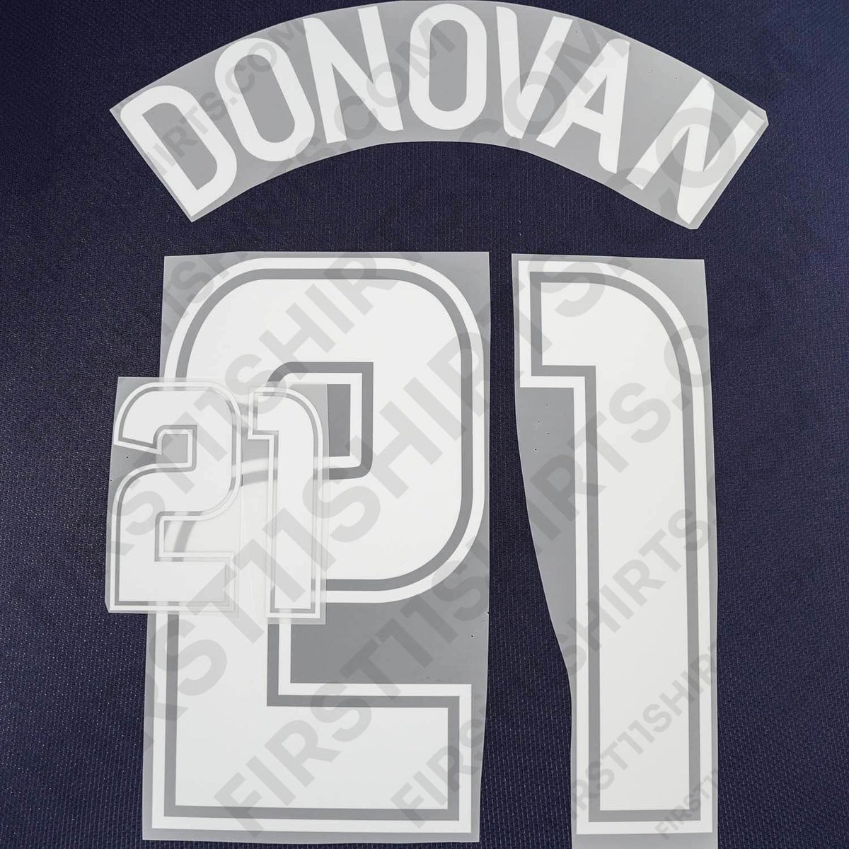 2006/7 USA Away Name Set Donovan 21 (Repro)