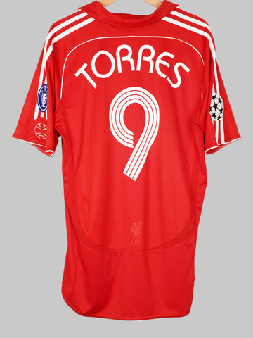 2006/8 Liverpool Torres #9 Home Shirt (L)