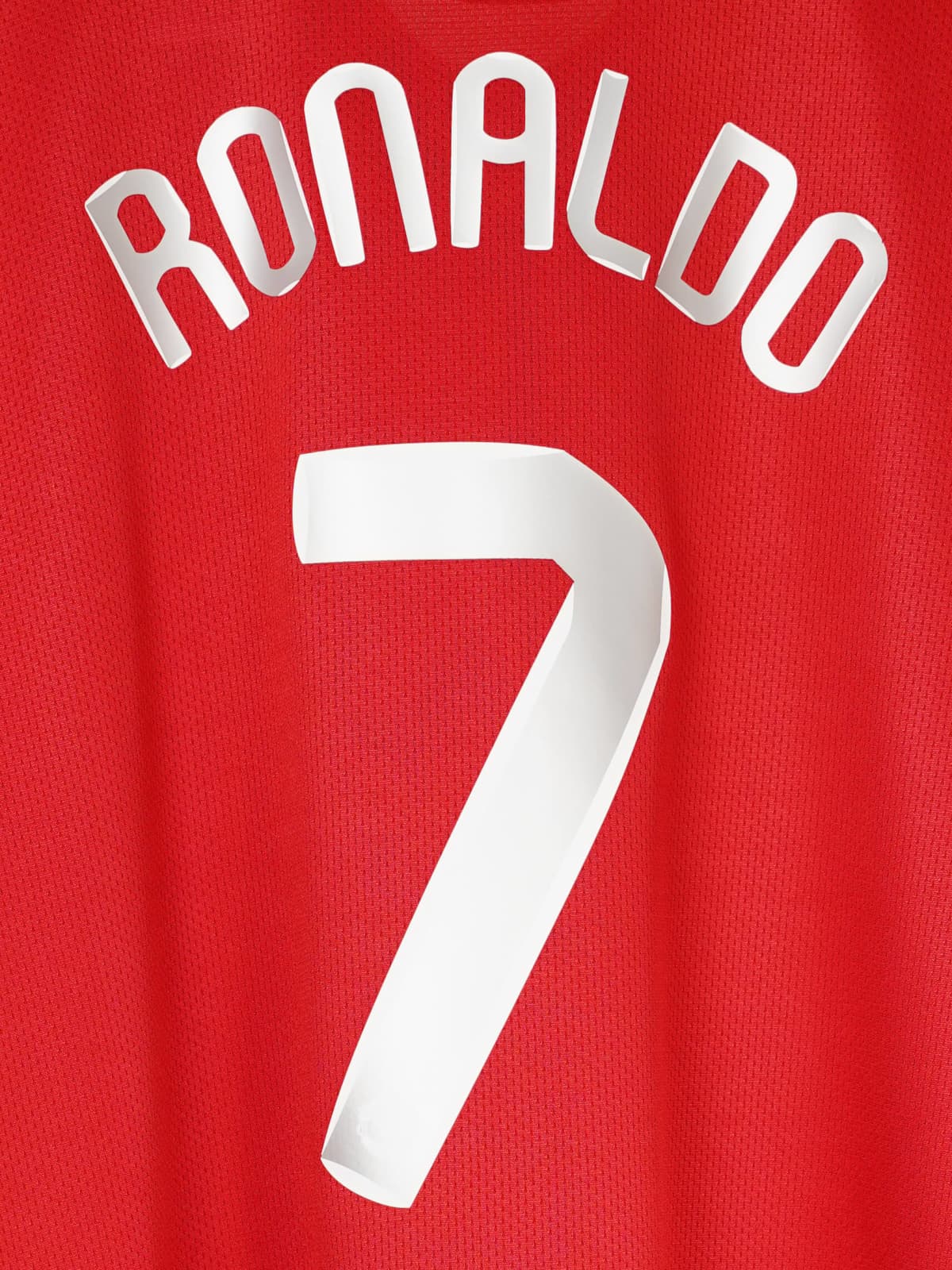 2007-09 Manchester United Ronaldo #7 Home Shirt (XXL) Nike