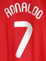 Manchester United Home Shirt 2007/9 Ronaldo 7 (XXL)