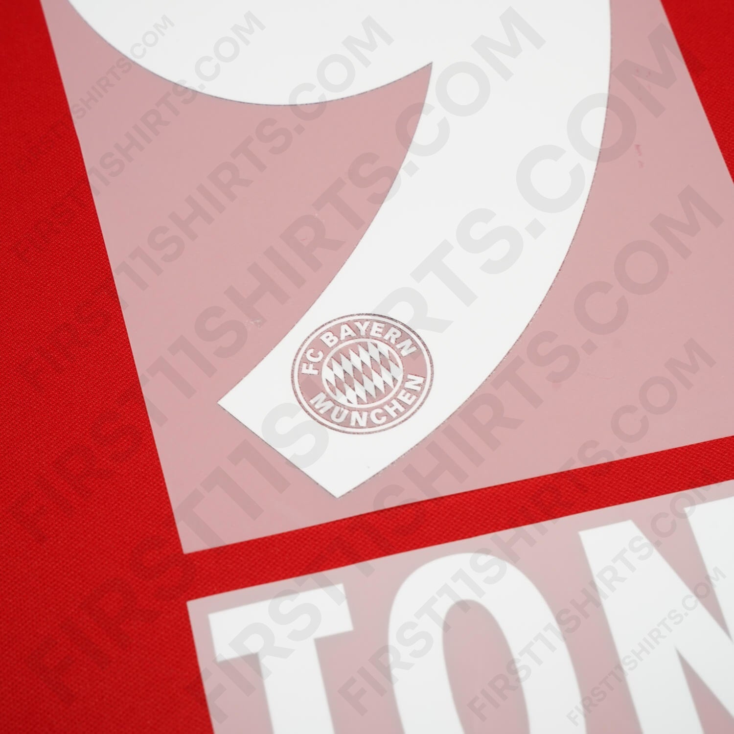 2007 - 2010 Bayern Munich Home/Away Name Set Toni 9 (Repro)