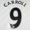 2007-2011 <tc>Newcastle United</tc> Hogar <tc>Name Set</tc> Carroll #9 (Reproducción)