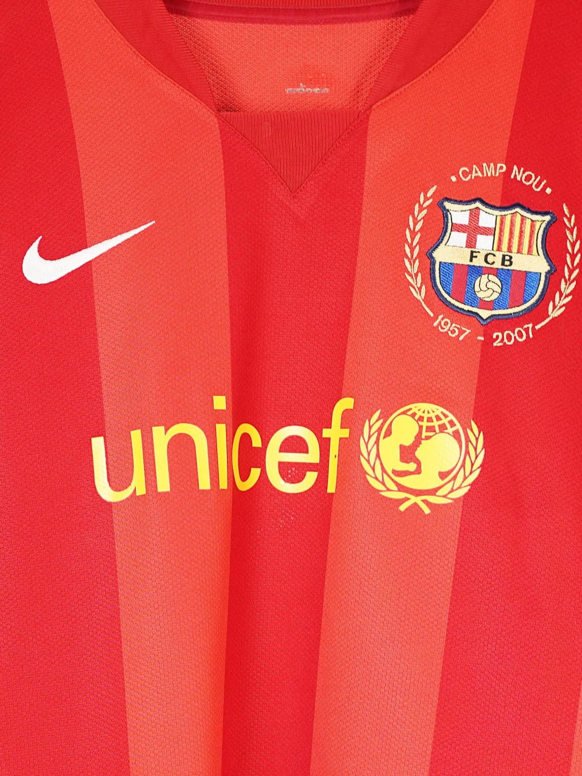 2007/08 Barcelona Valdés #1 Third Shirt (XL Kids) Nike