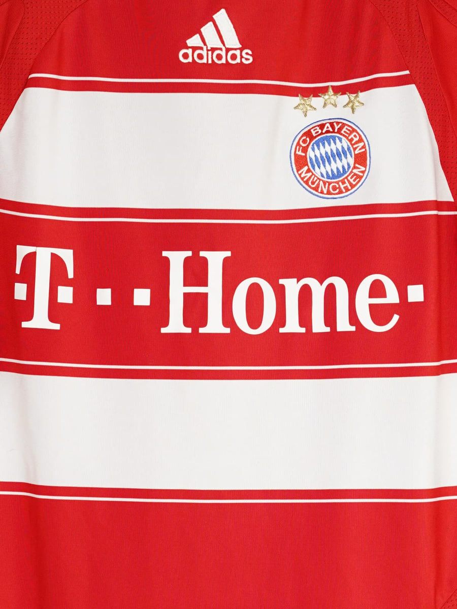 Bayern Munich Home Shirt L/S 2007/8 Toni 9 (M)