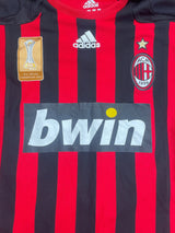 2007/8 AC Milan #7 Home Shirt (M Kids)