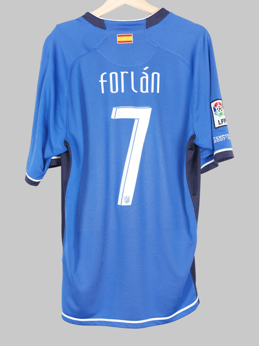 2007/8 Atletico Madrid Forlan #7 Away Shirt (L)