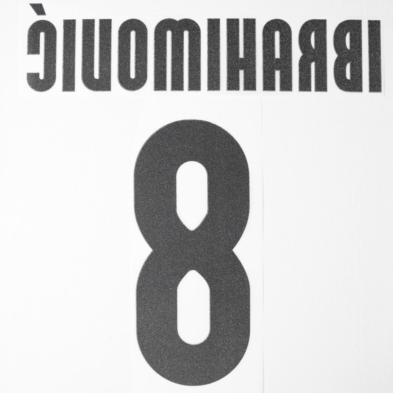 2007/8 Inter Away Name Set Ibrahimovic 8 (Repro)
