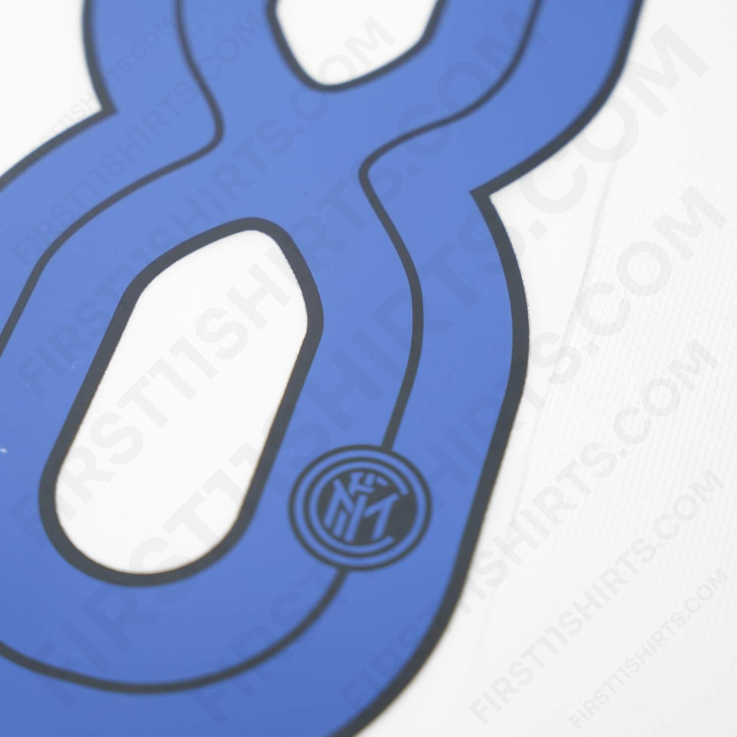 2007/8 Inter Away Name Set Ibrahimovic 8 (Repro)