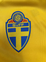2007/8 Sweden Ibrahimovic #10 Home Shirt (L)