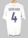2007/9 Inglaterra Gerrard #4 Camiseta Local (L) Umbro