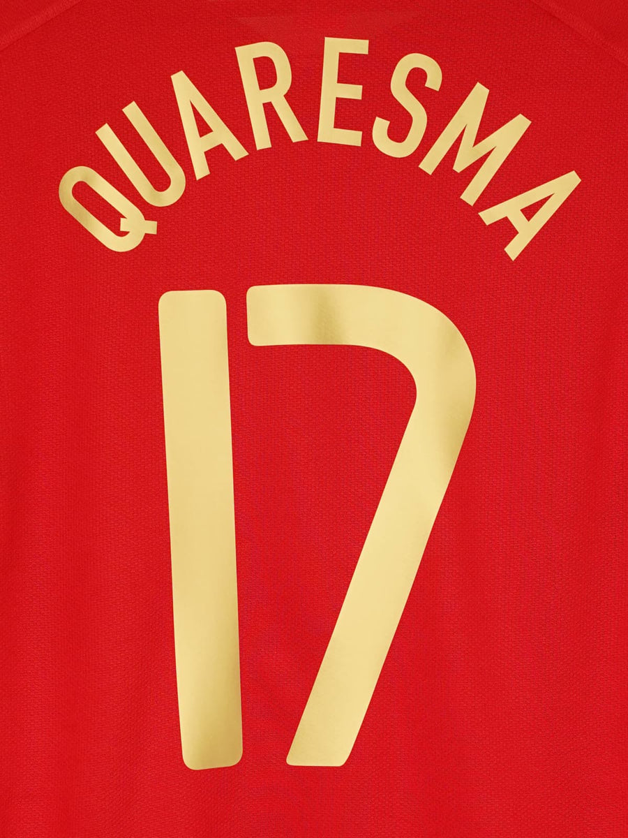 Portugal Home Shirt 2008/10 Quaresma 17 (XL)