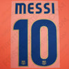 2008-2010 FC Barcelona Uit/Derde <tc>Name Set</tc> Messi #10 (Reproductie)