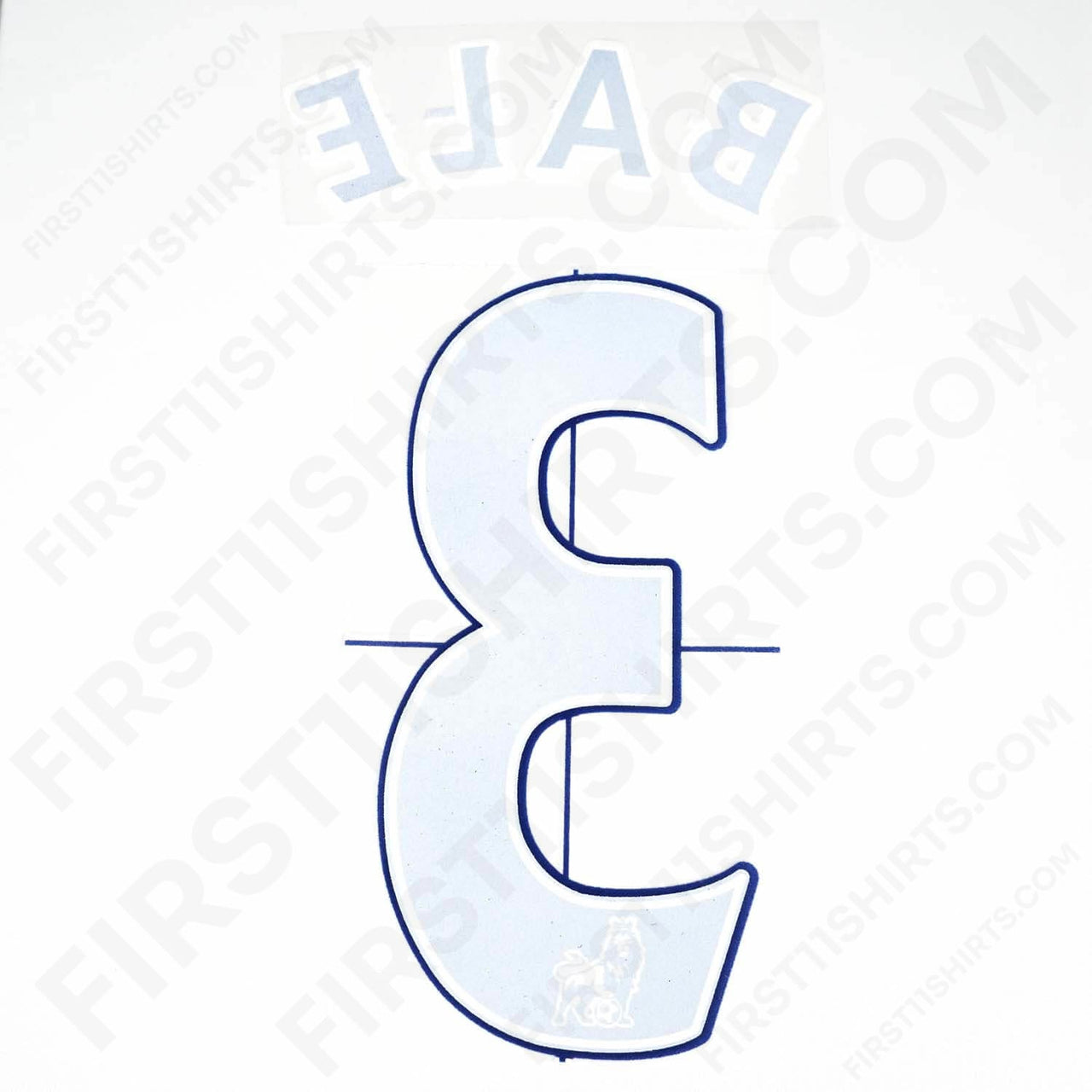 2008 - 2012 Tottenham Hotspur Home/Away Name Set Bale 3 Flock (Repro)