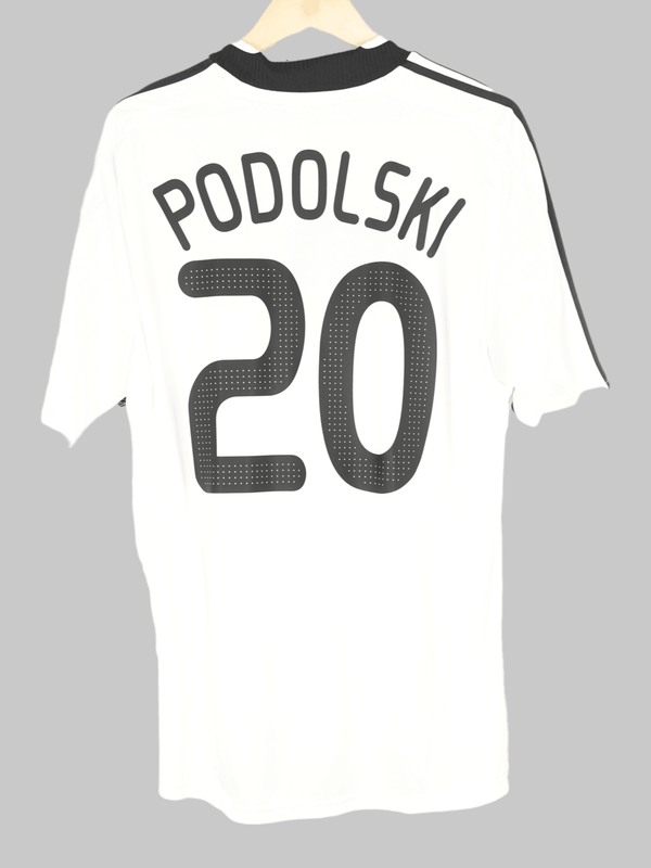 2008/09 Alemania Podolski #20 Camiseta Local (L) Adidas