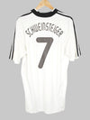 2008/09 Germany Schweinsteiger #7 Home Shirt (L) Adidas