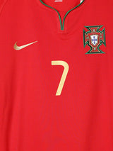 2008/09 Portugal Ronaldo #7 Home Shirt (M)