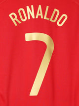 2008/09 Portugal Ronaldo #7 Home Shirt (M)