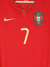 2008/09 Portugal Ronaldo #7 Home Shirt (S)