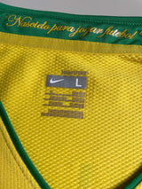 2008/10 Brazil Ronaldinho #10 Home Shirt (L)