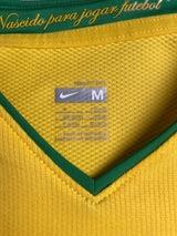 2008/10 Brazil Ronaldinho #10 Home Shirt (M)