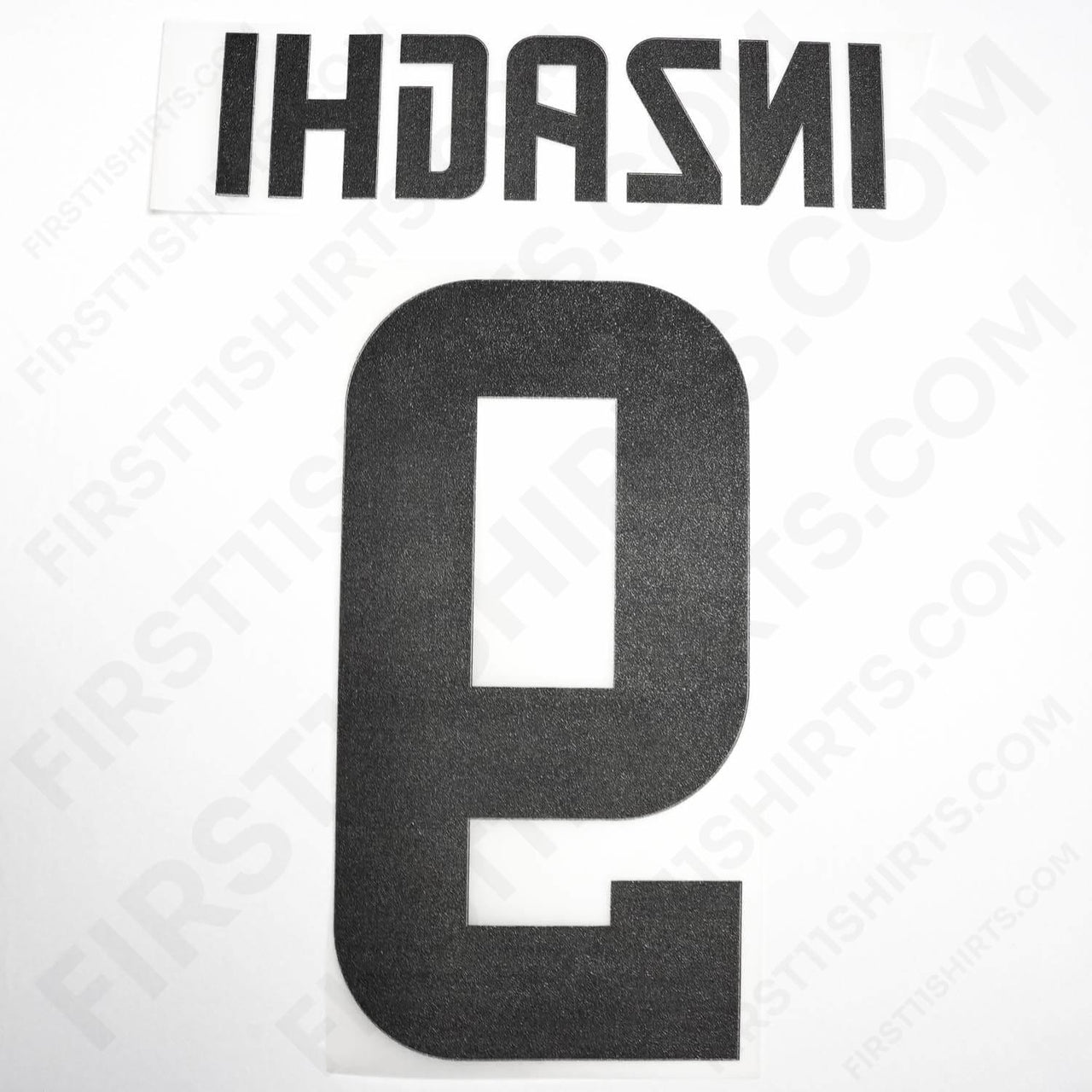 2008/9 AC Milan Away Name Set Inzaghi 9 (Repro)