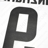 2008/9 AC Milan Away Name Set Inzaghi 9 (Repro)