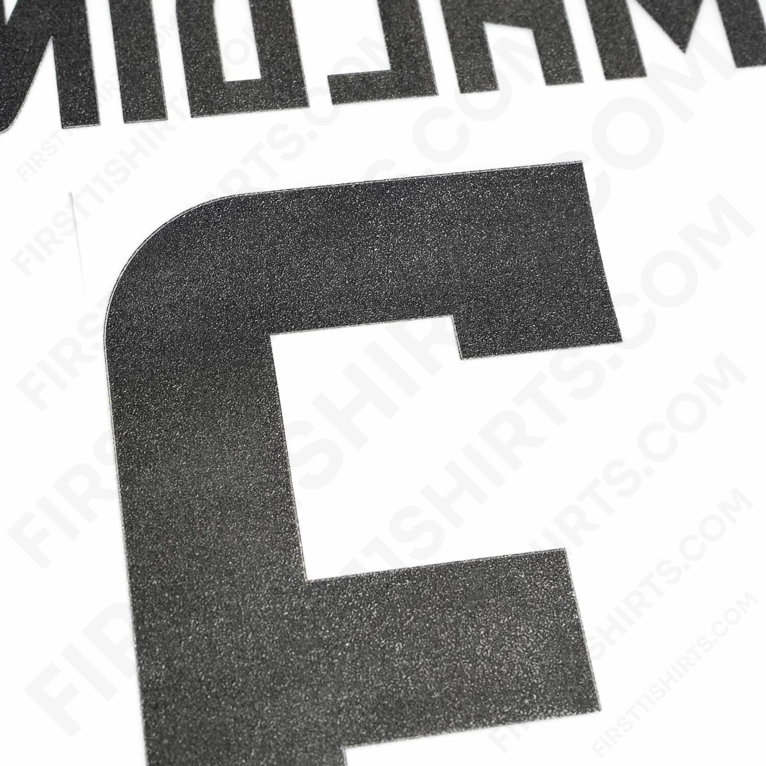 2008/9 AC Milan Maldini #3 Away Name Set (Repro) | First11