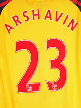 2008/9 Arsenal Arshavin #23 Away Shirt Player Issue (XL)