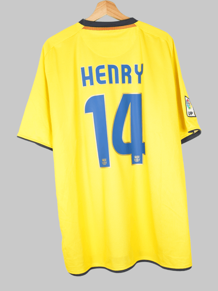 2008/9 Barcelona Henry #14 Away Shirt (XXL) | First11