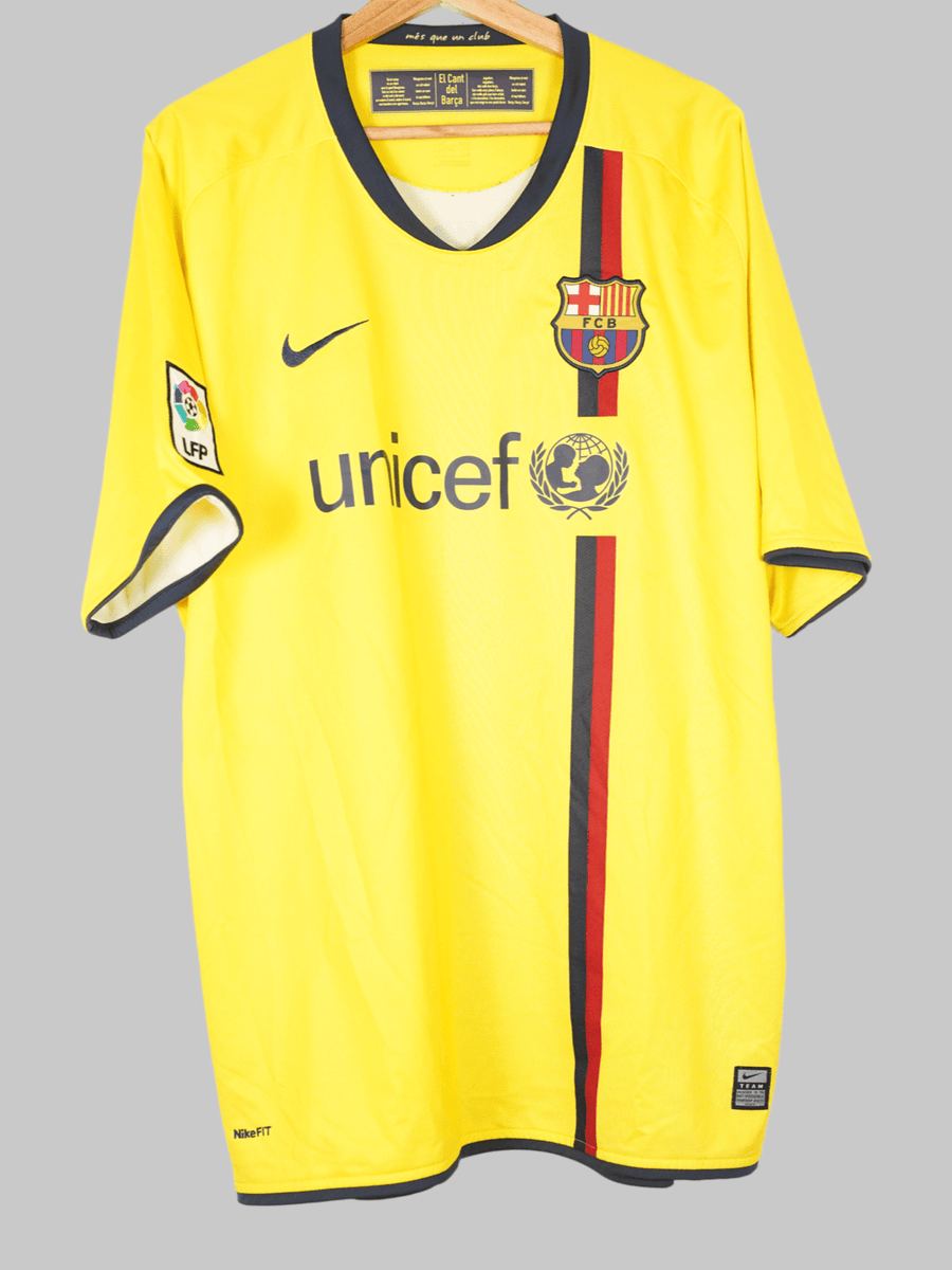 2008/9 Barcelona Henry #14 Away Shirt (XXL)