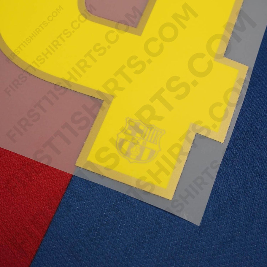 2008/9 FC Barcelona Home Name Set Marquez 4 (Repro)