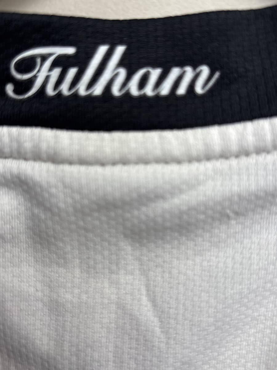 2008/9 Fullham Home Shirt Signed (XL)