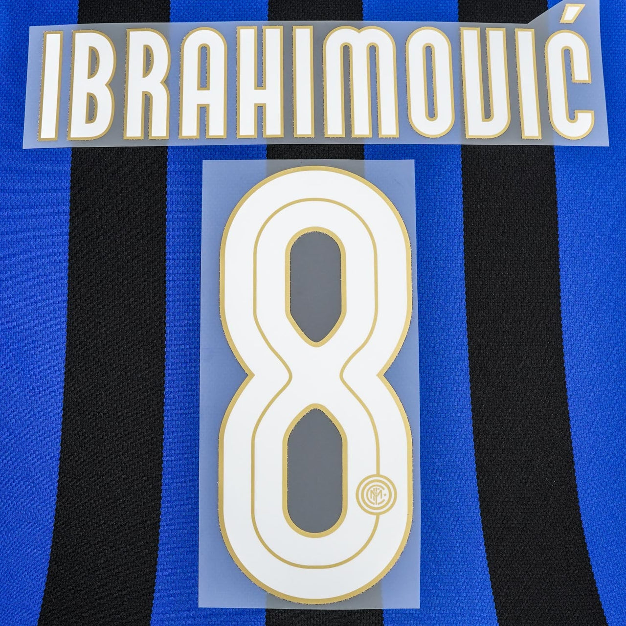 2008/9 Inter Milan Home Name Set Ibrahimovic #8 (Repro)