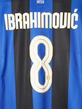 2008/9 Inter Milan Ibrahimovic #8 Home Shirt (XL)