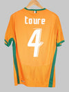 2008/9 Côte d'Ivoire Toure #4 Maillot Domicile (M) Puma