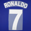 2008/9 Manchester United Away/Third Name Set Ronaldo #7 Cup Version (Repro)