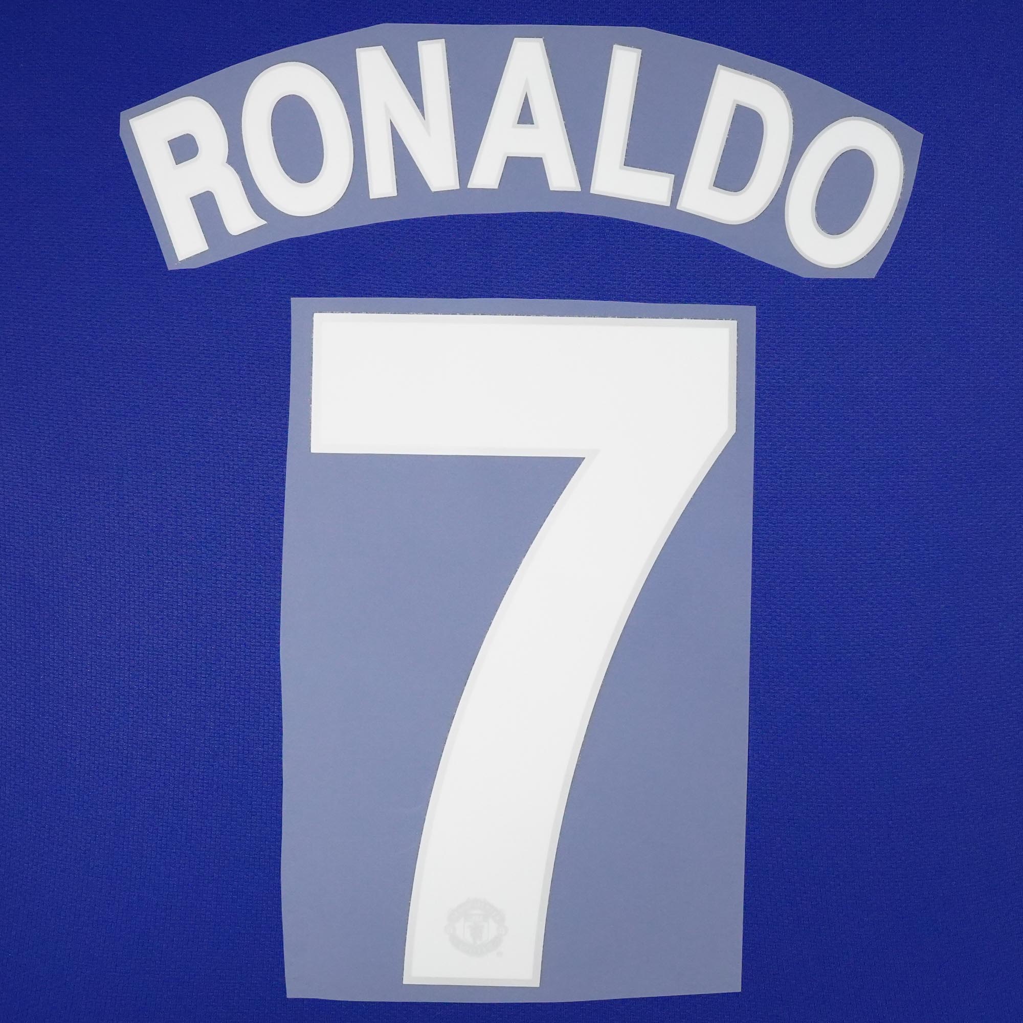 2008/9 Manchester United Away/Third Name Set Ronaldo 7 Cup Version (Repro)
