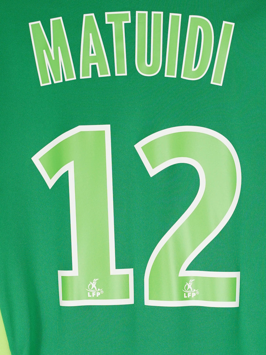 2008/9 Saint Etienne Matuidi #12 Home Shirt (M)